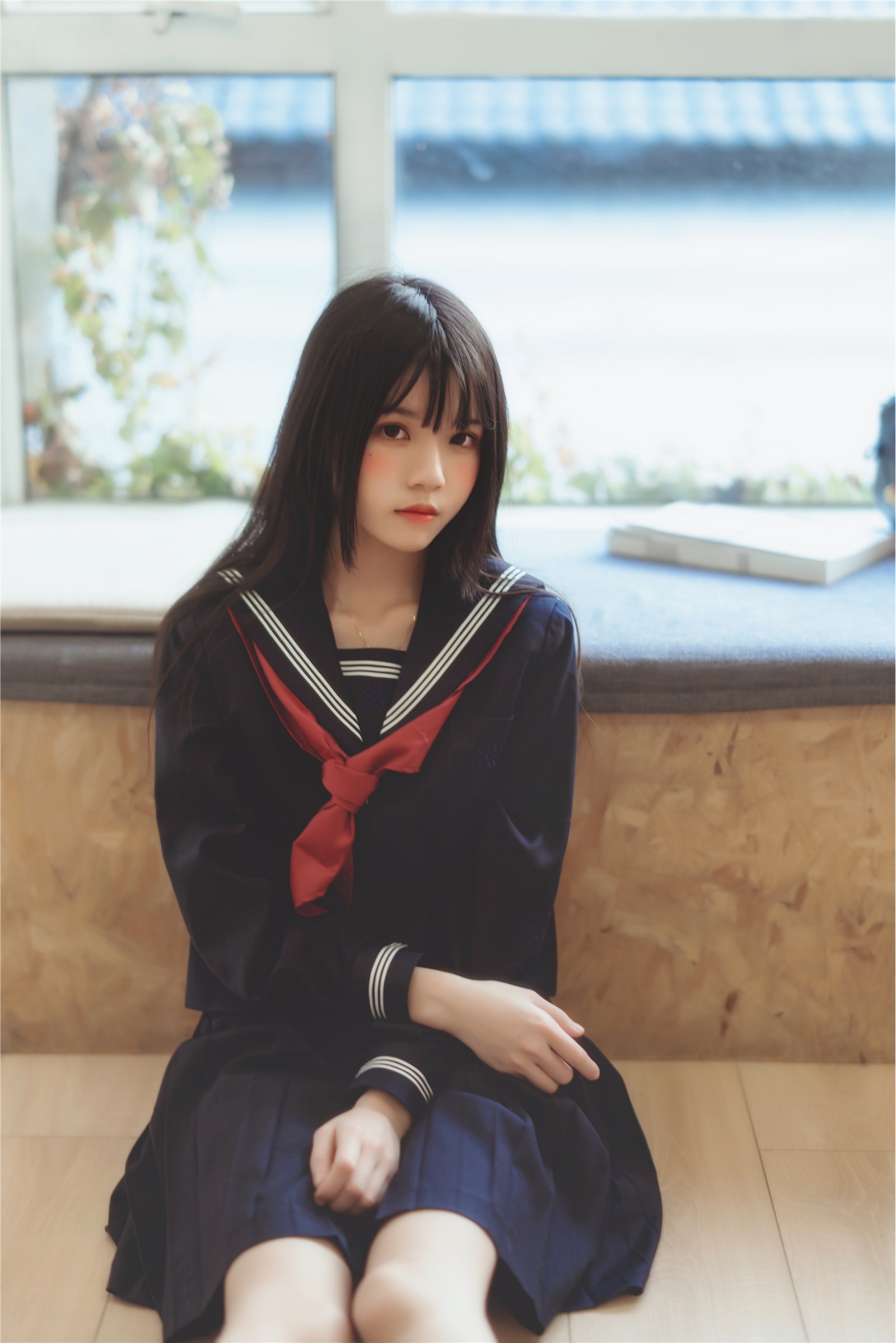 Ourepeach Meow NO.043 Little Maiden Sailor coat black(32)